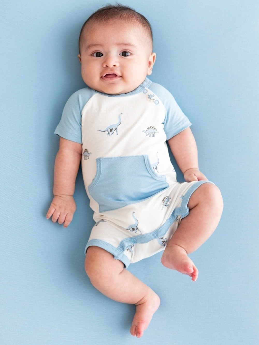 NWT Kyte BABY Short All in Jurassic 18-24